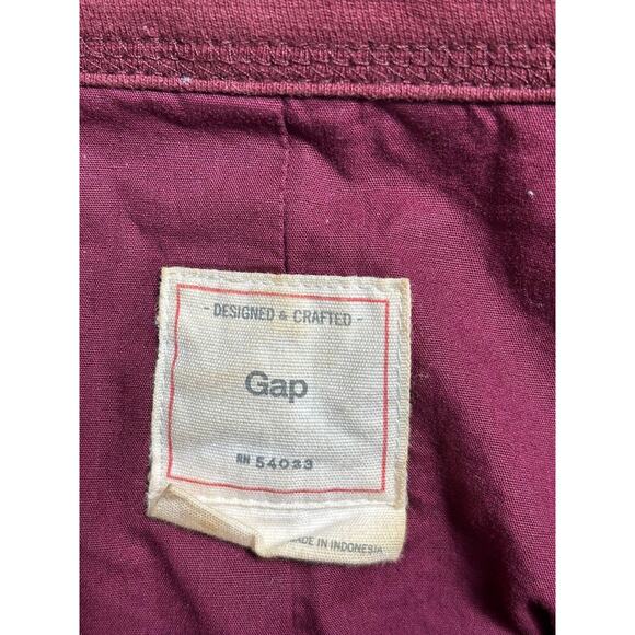 Gap Jacket Womens Size S Pink Leopard Sassy Zip Pockets Fall 2013 Cotton Blend - Picture 3 of 7